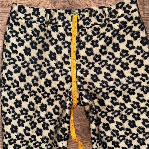 ANN TAYLOR Leopard Print Women’s Pants size 10 - Picture 6 of 11